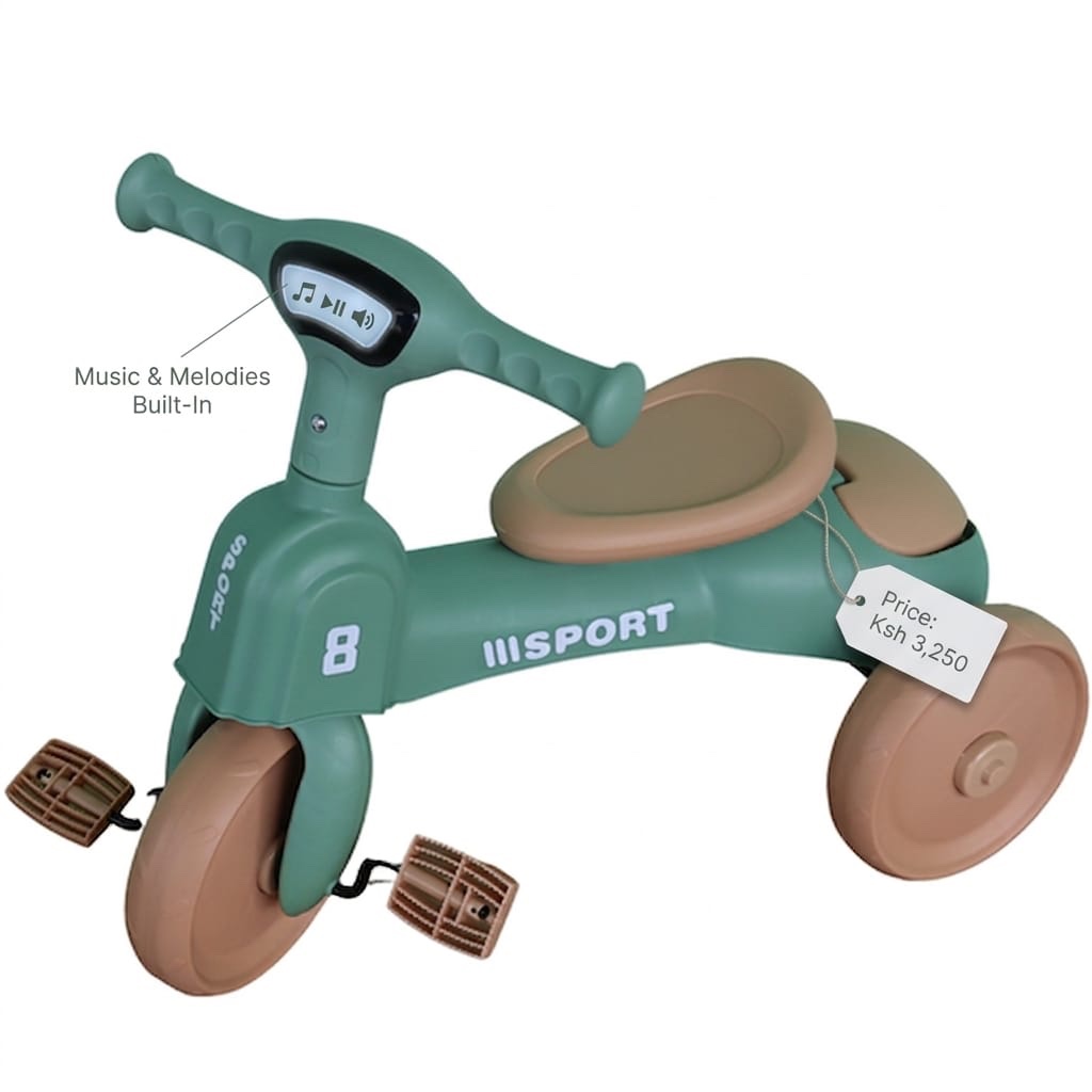 Tricycle with music