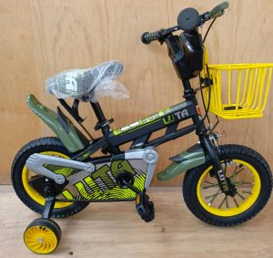 green bicycle size 12