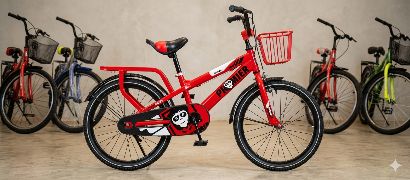 Red threegun bmx size 20