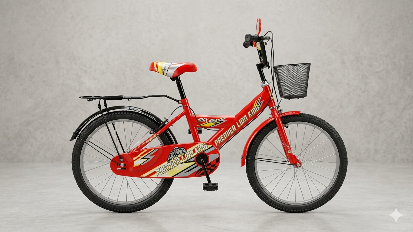 Red lion king kids bicycle size 20 (7-10 years)