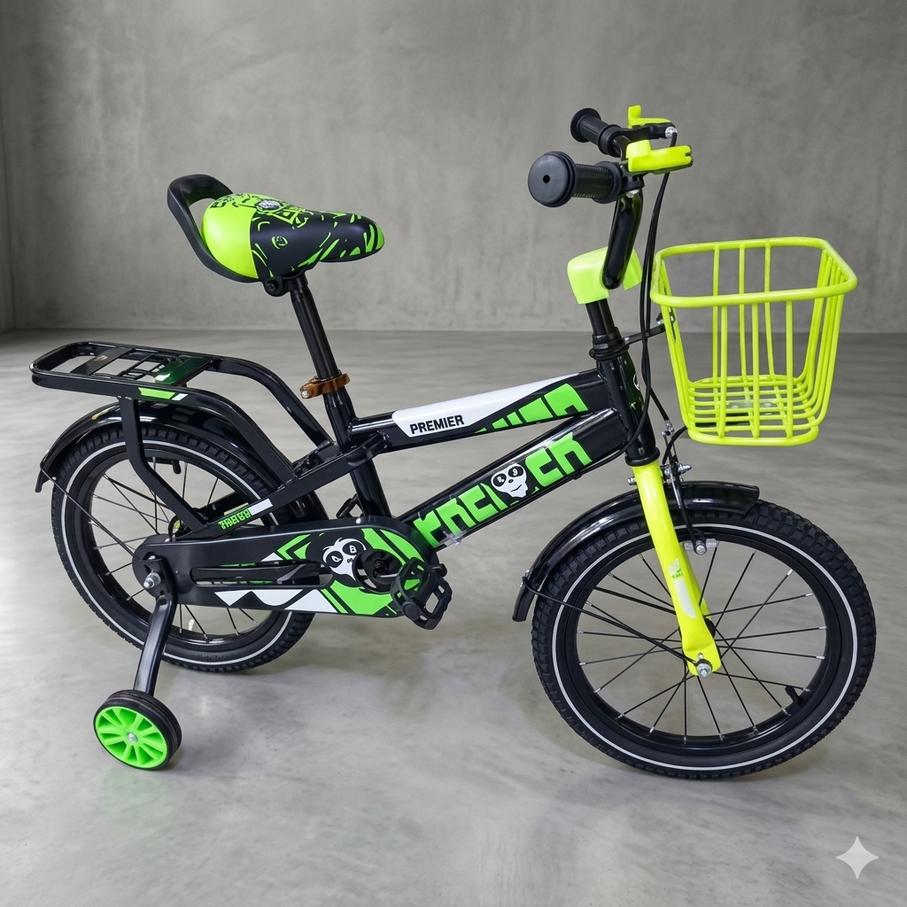 Green threegun bicycle Size 16