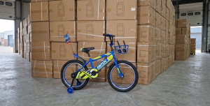 Blue Bmx bike size 20 + Free helmet + Free water bottle