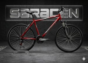 ex uk used bicycle saracen mtb size 26