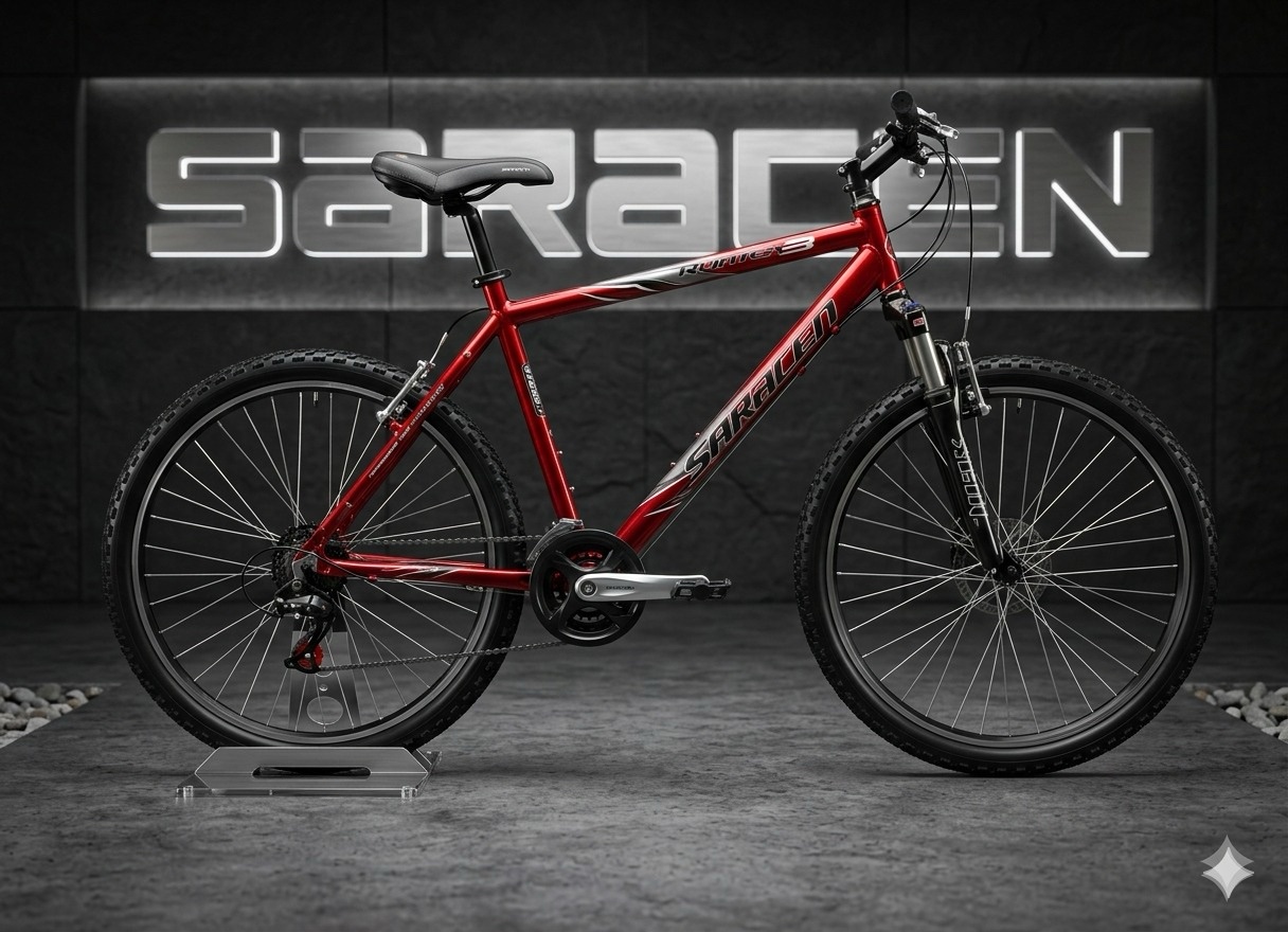 ex uk used bicycle saracen mtb size 26