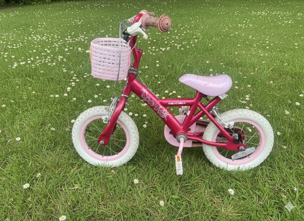 used ex-uk kids bicycles size 12