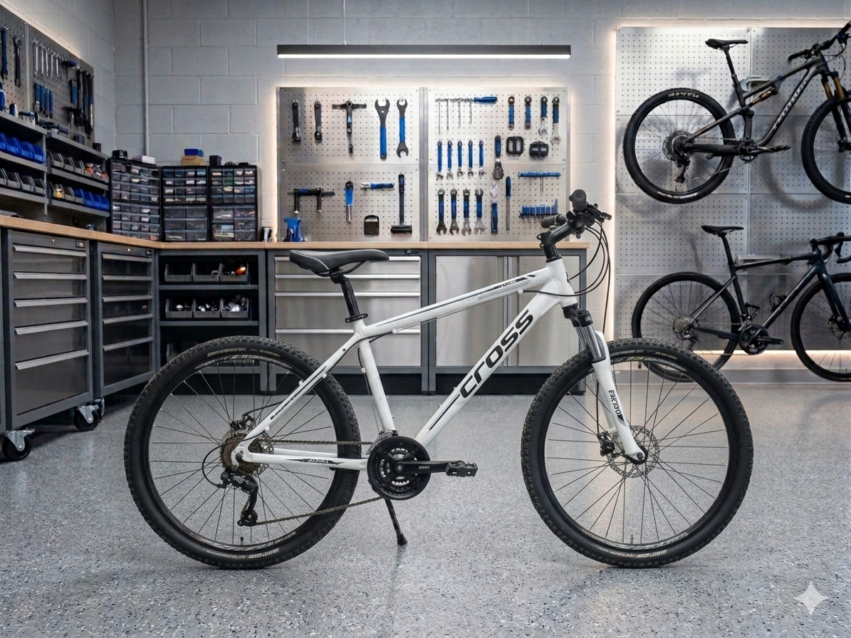 Cross mtb aluminum frames size 26