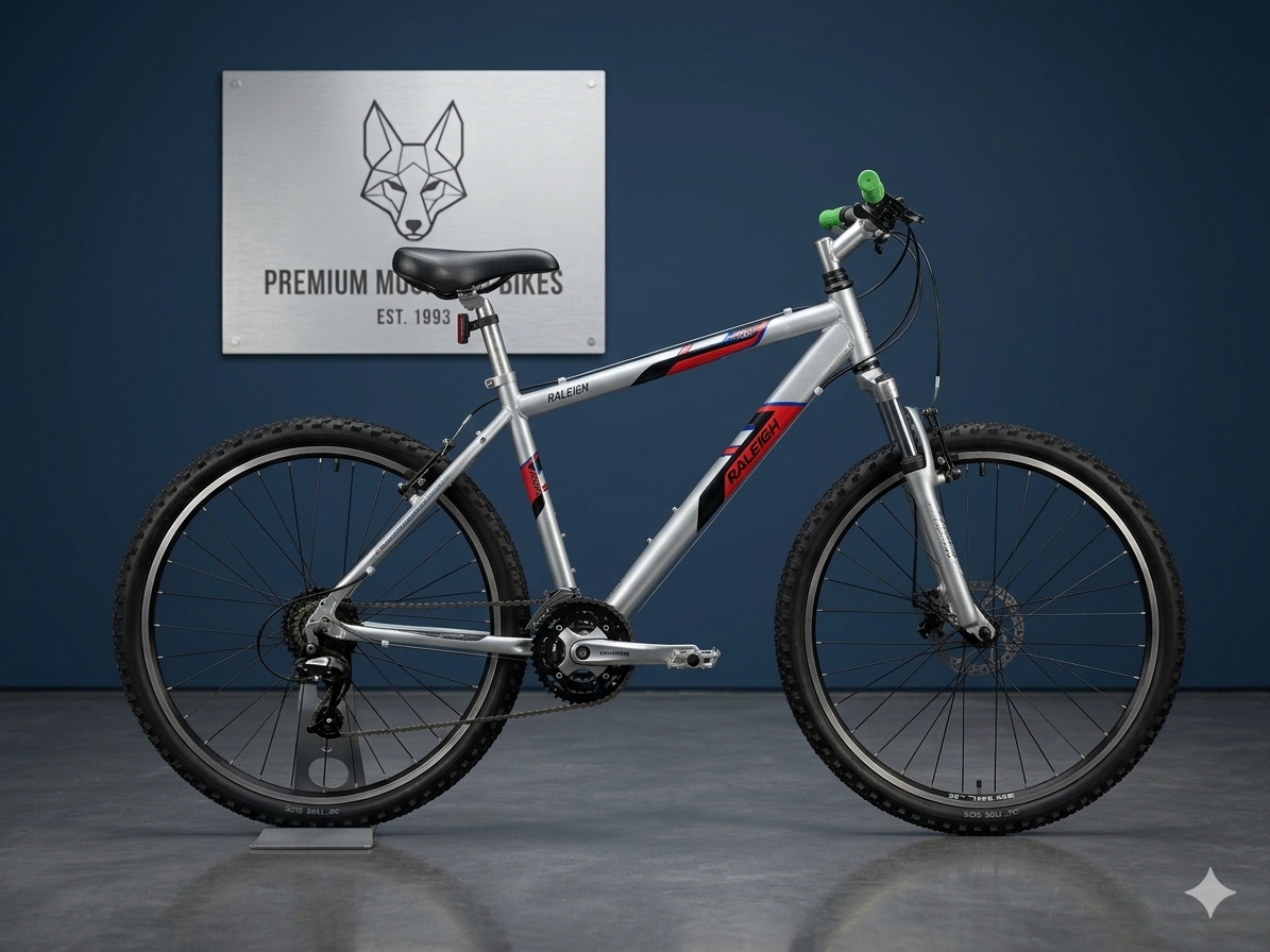 Ex UK Raleigh mtb size 26