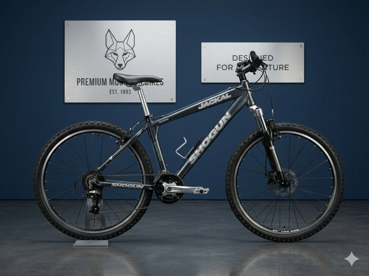 Ex UK mountain bike aluminum frame size 26 (21-speed)