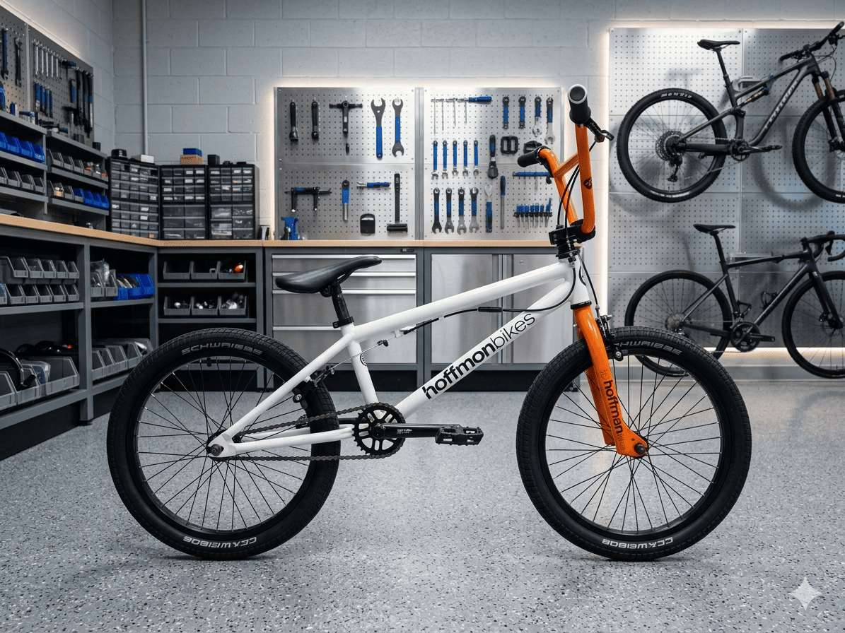 Ex Uk bmx bike wide handle bar size 22 (7-20 years)