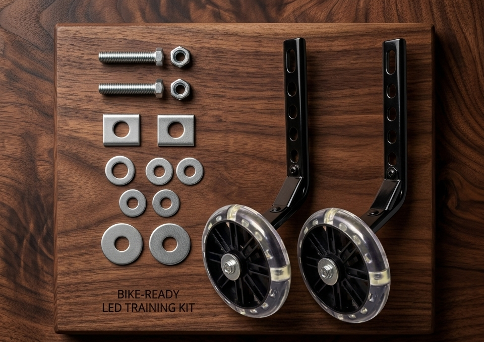 bicycle training wheels and bicycle support wheels