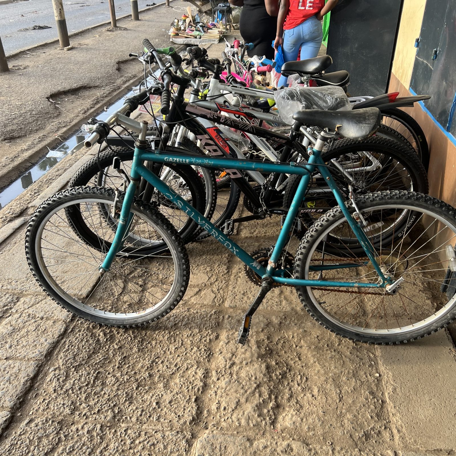 Green mountain bike size 26 large frame