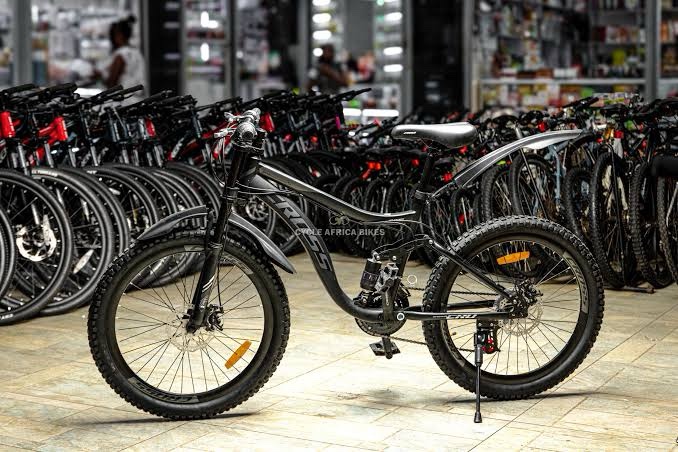 Cross mtb size 24 double suspension