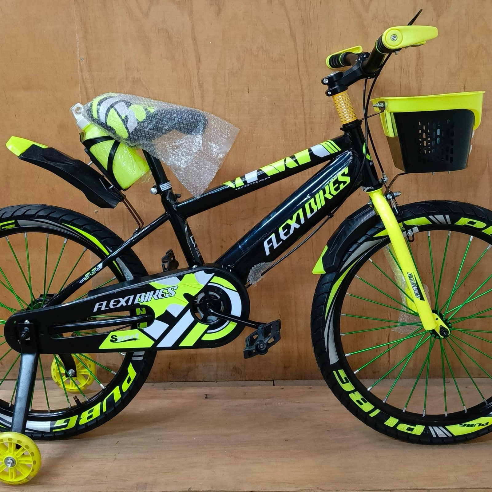Bicycle.co.ke | Bicycle Shop Nairobi | Kids Bicycle store | Bicycle spare parts & Accessories | Mountain Bikes shop | Baby bikes shop Kenya 138 Flexibike size 20 - available in 3 colors: green; red; blue