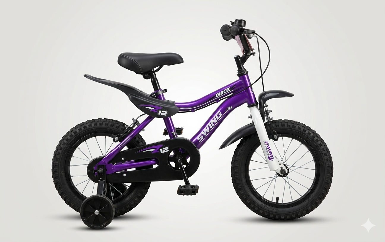 Bicycle.co.ke | Bicycle Shop Nairobi | Kids Bicycle store | Bicycle spare parts & Accessories | Mountain Bikes shop | Baby bikes shop Kenya 128 Purple swing bicycle size 12