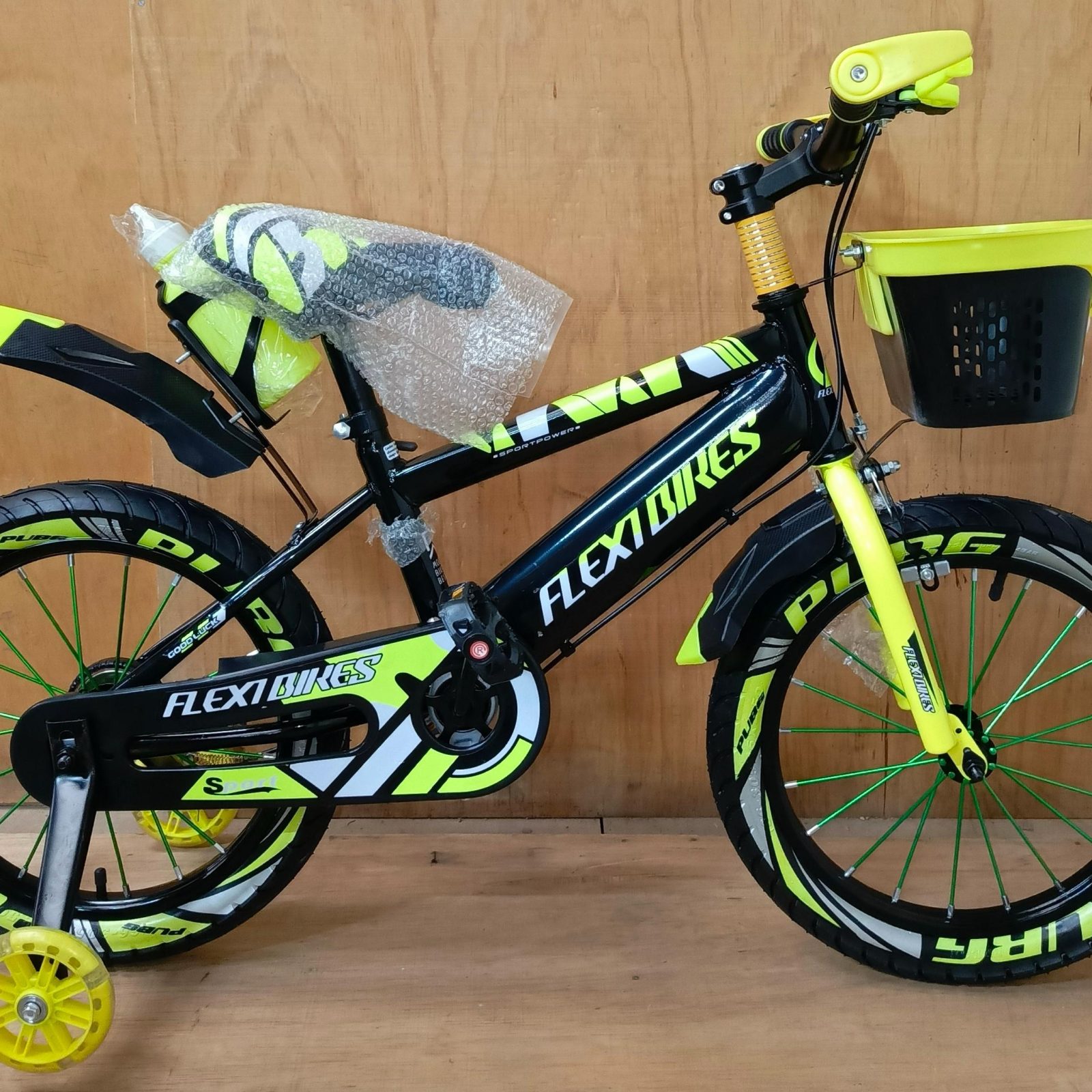 Bicycle.co.ke | Bicycle Shop Nairobi | Kids Bicycle store | Bicycle spare parts & Accessories | Mountain Bikes shop | Baby bikes shop Kenya 130 Flexibike kids bicycle size 16 (in 3 colors)