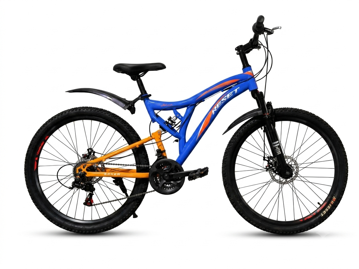 Reset full suspension mountain bike size 26